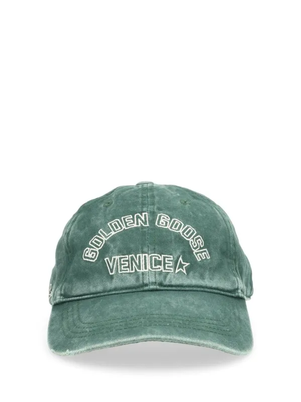 Baseball Cap Hats Green made by Golden Goose