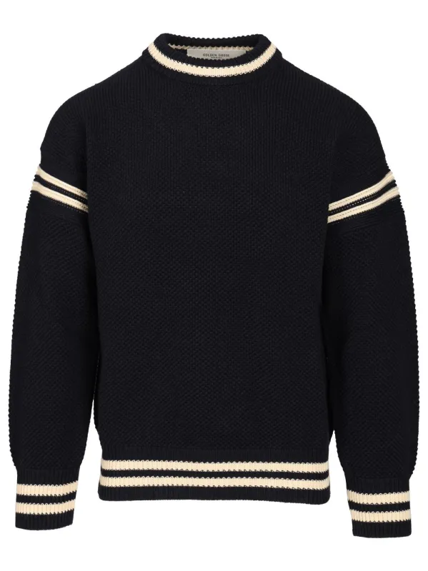 Journey Sweatshirts Blue made by Golden Goose