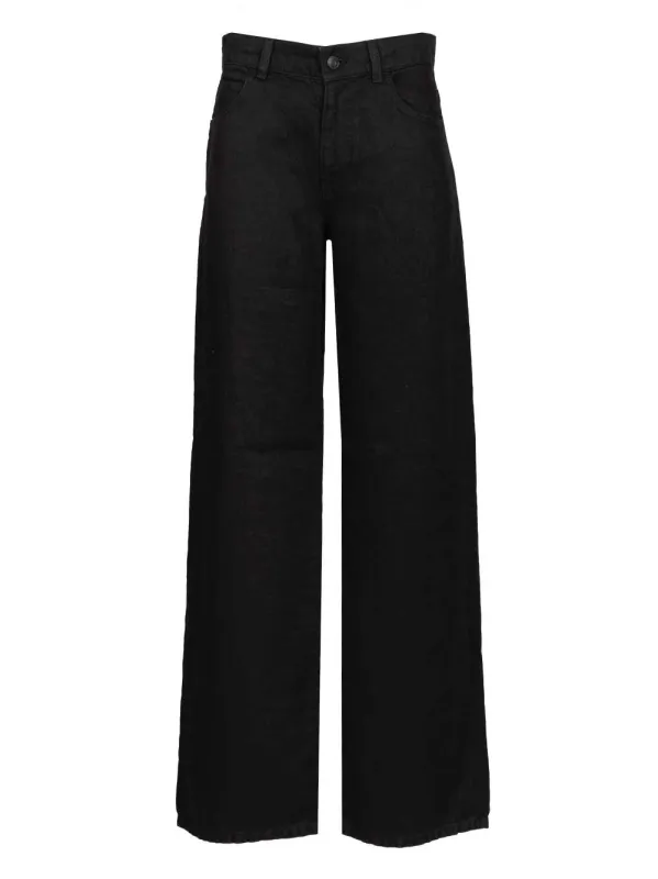 Eglitta Cotton Jeans Black made by The Row
