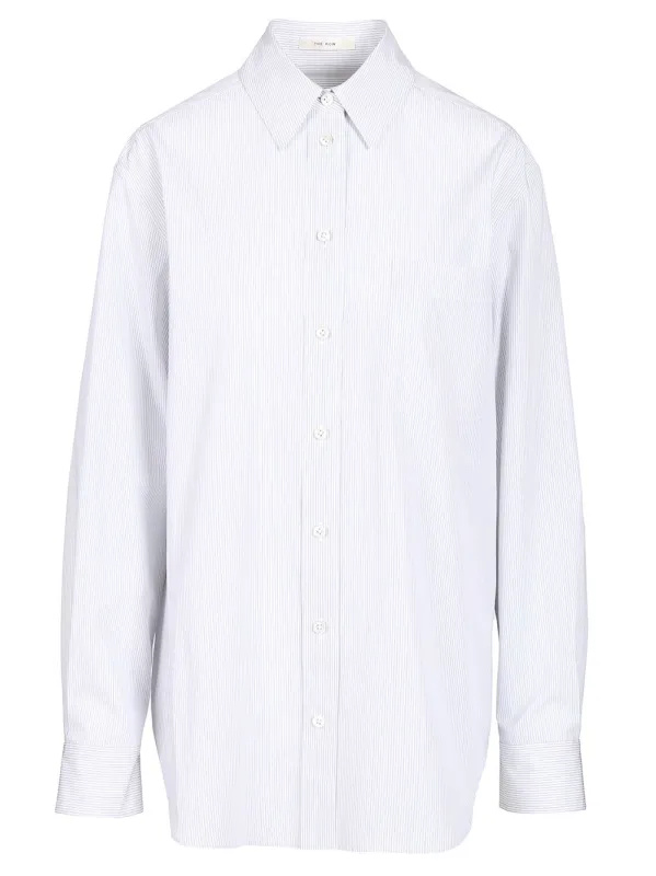 Gavina Shirt Light blue made by The Row