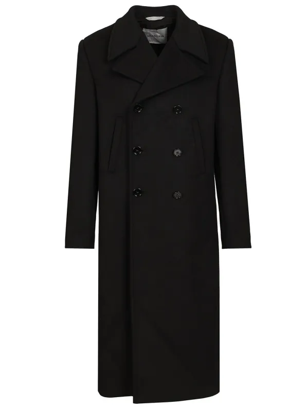 Long Coat Black made by Balenciaga