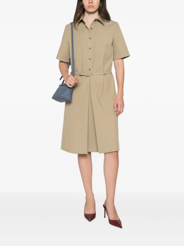 Cotton Short Dress made by Fendi