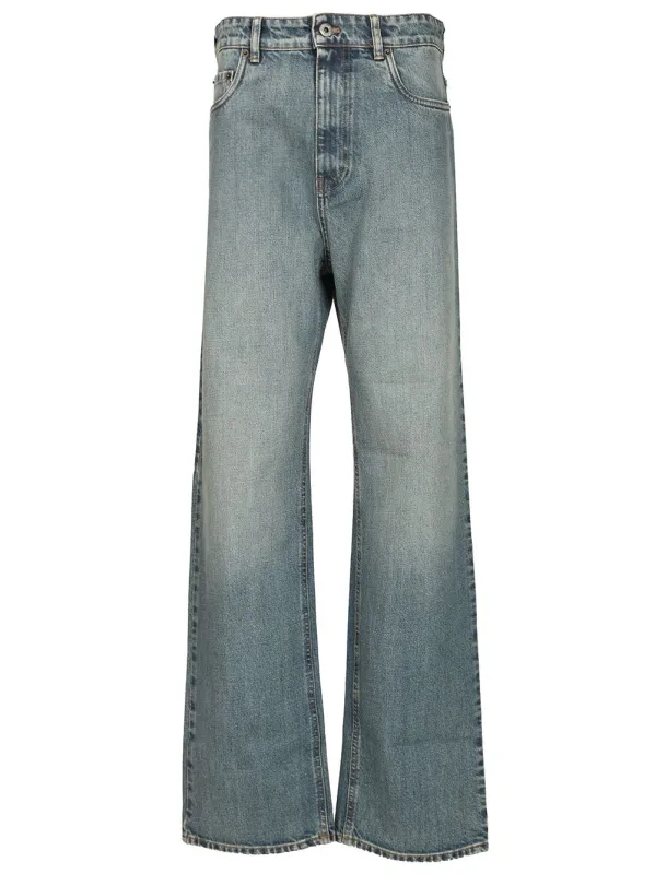 5-Pocket Jeans Blue made by Miu Miu