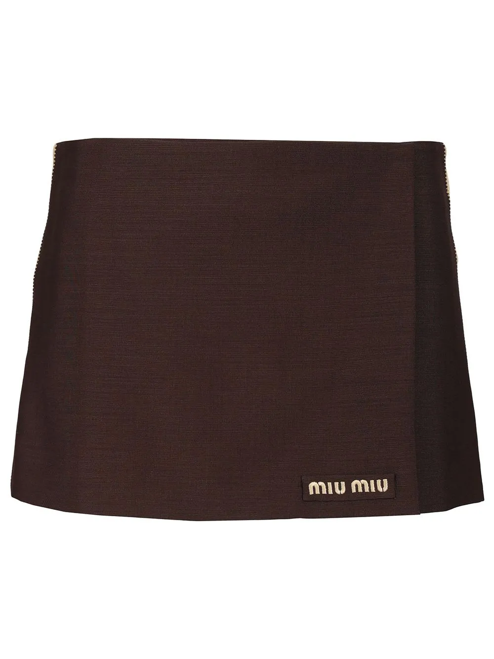 Sports Miniskirt Skirts Brown sold by Wanan Luxury