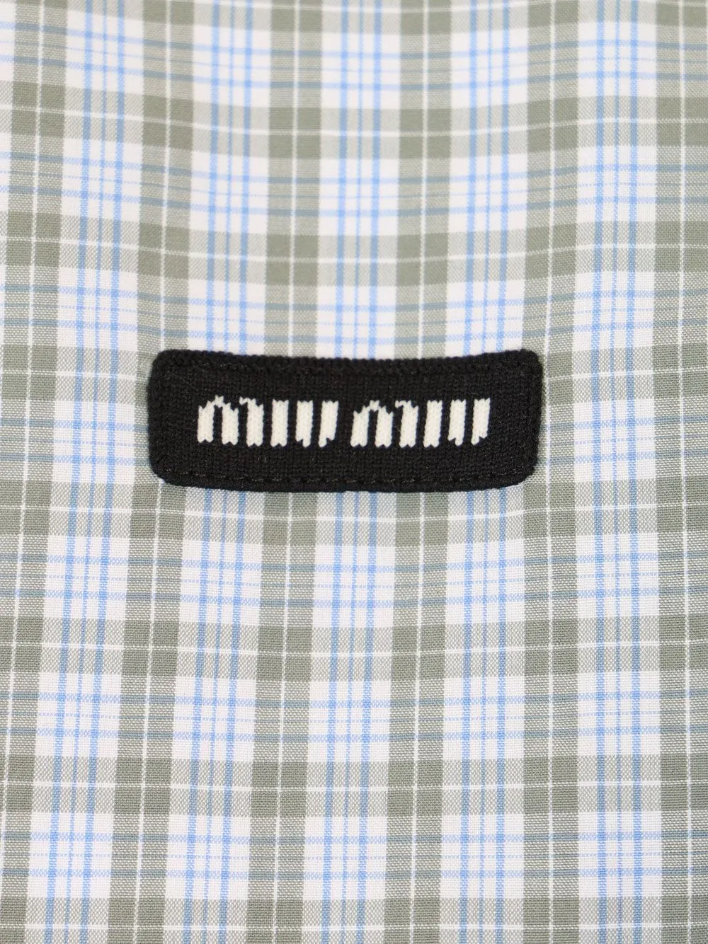 Checked Poplin Shirt Multicolor sold by Wanan Luxury product image thumbnail 3