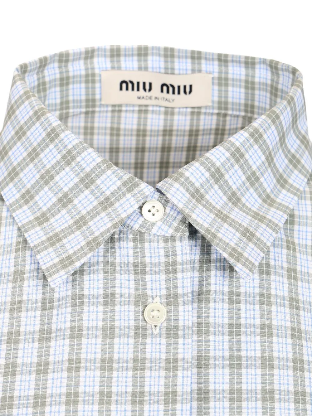 Checked Poplin Shirt Multicolor sold by Wanan Luxury product image thumbnail 5