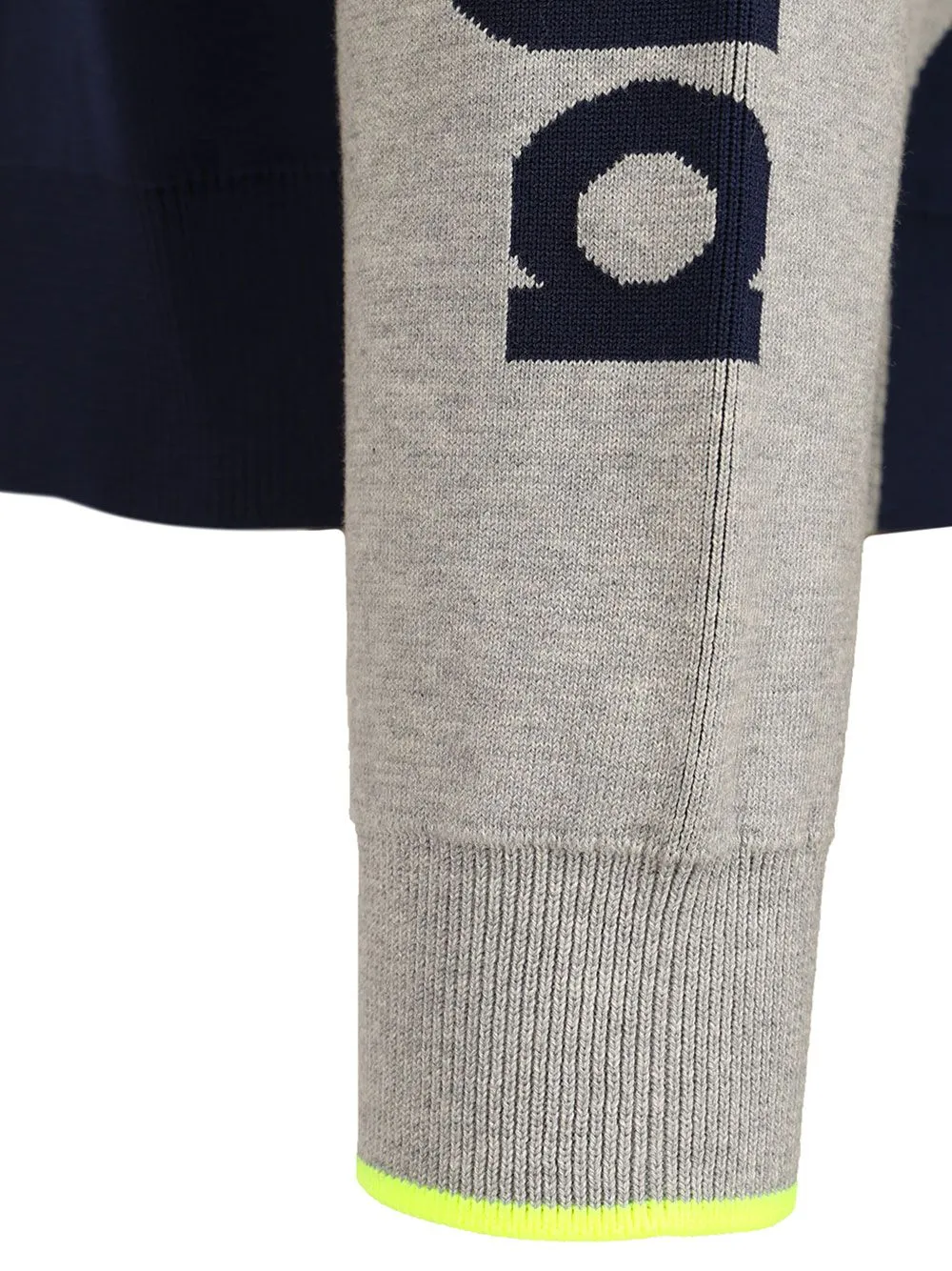 Knitted Cardigan With Zip Bodies Knitwear Grey sold by Wanan Luxury product image thumbnail 5