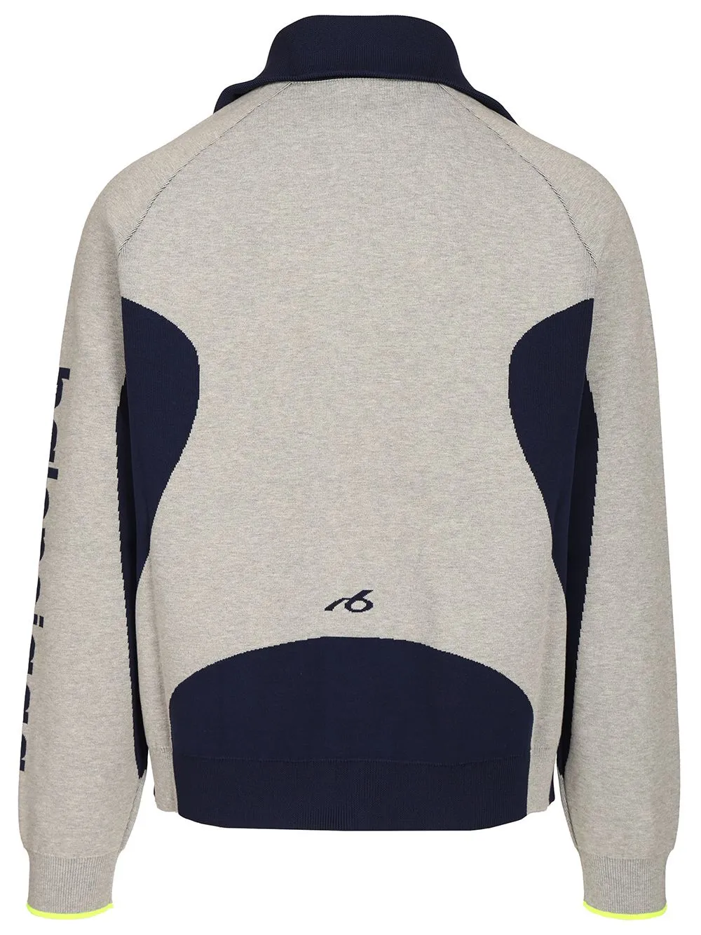 Knitted Cardigan With Zip Bodies Knitwear Grey sold by Wanan Luxury product image thumbnail 2