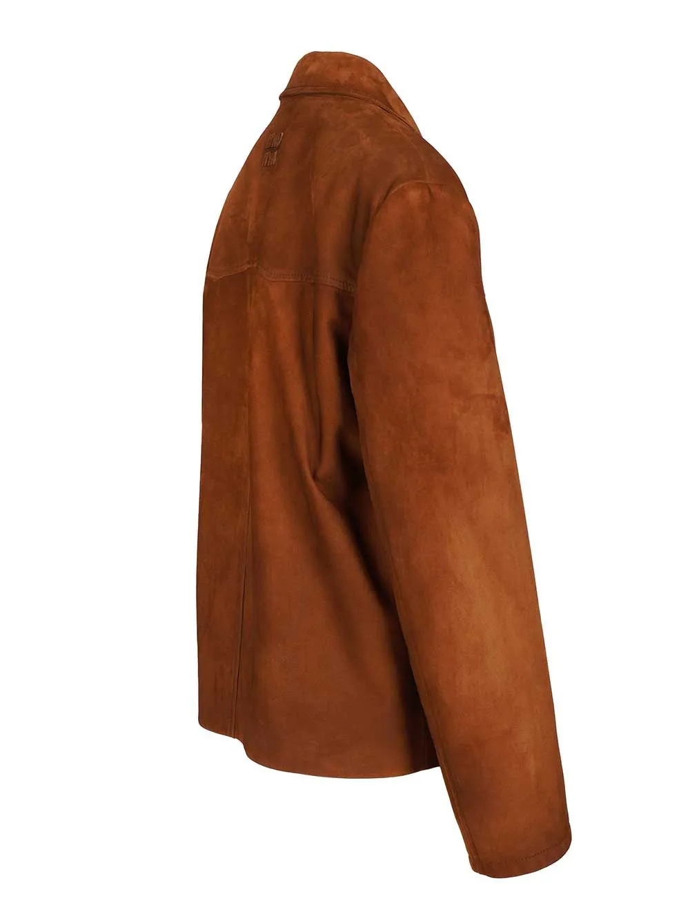 Suede Jacket Brown sold by Wanan Luxury product image thumbnail 4