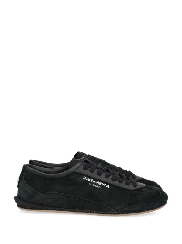 Lipari Suede Sneakers Black made by Dolce & Gabanna