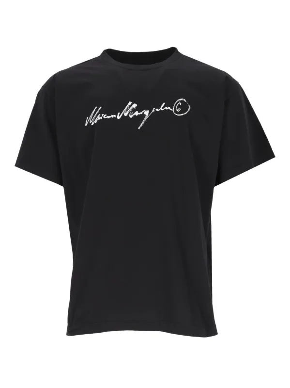 Overdyed Jersey T-Shirt Black made by Maison Margiela