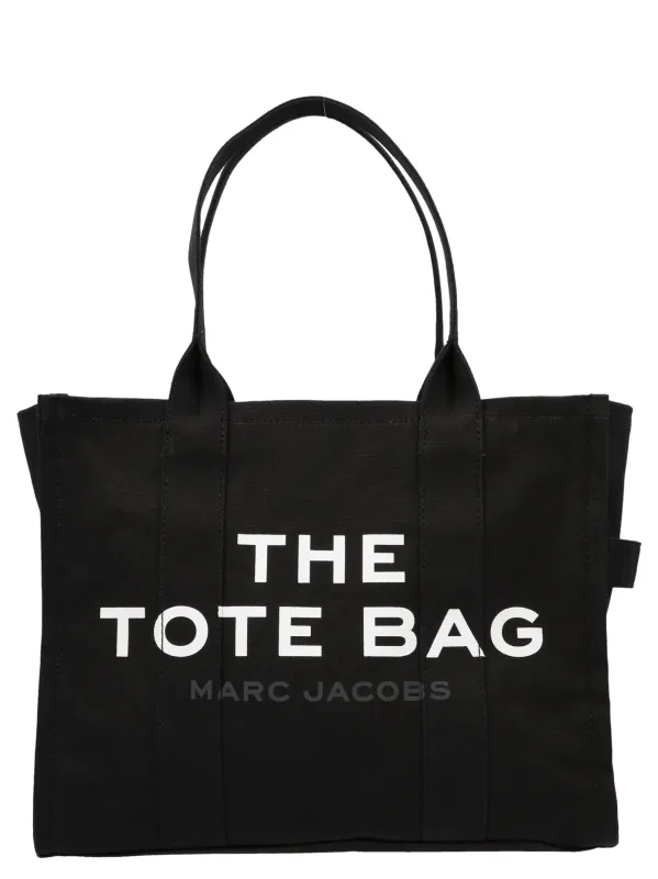 Traveler Tote White/Black made by Marc Jacobs