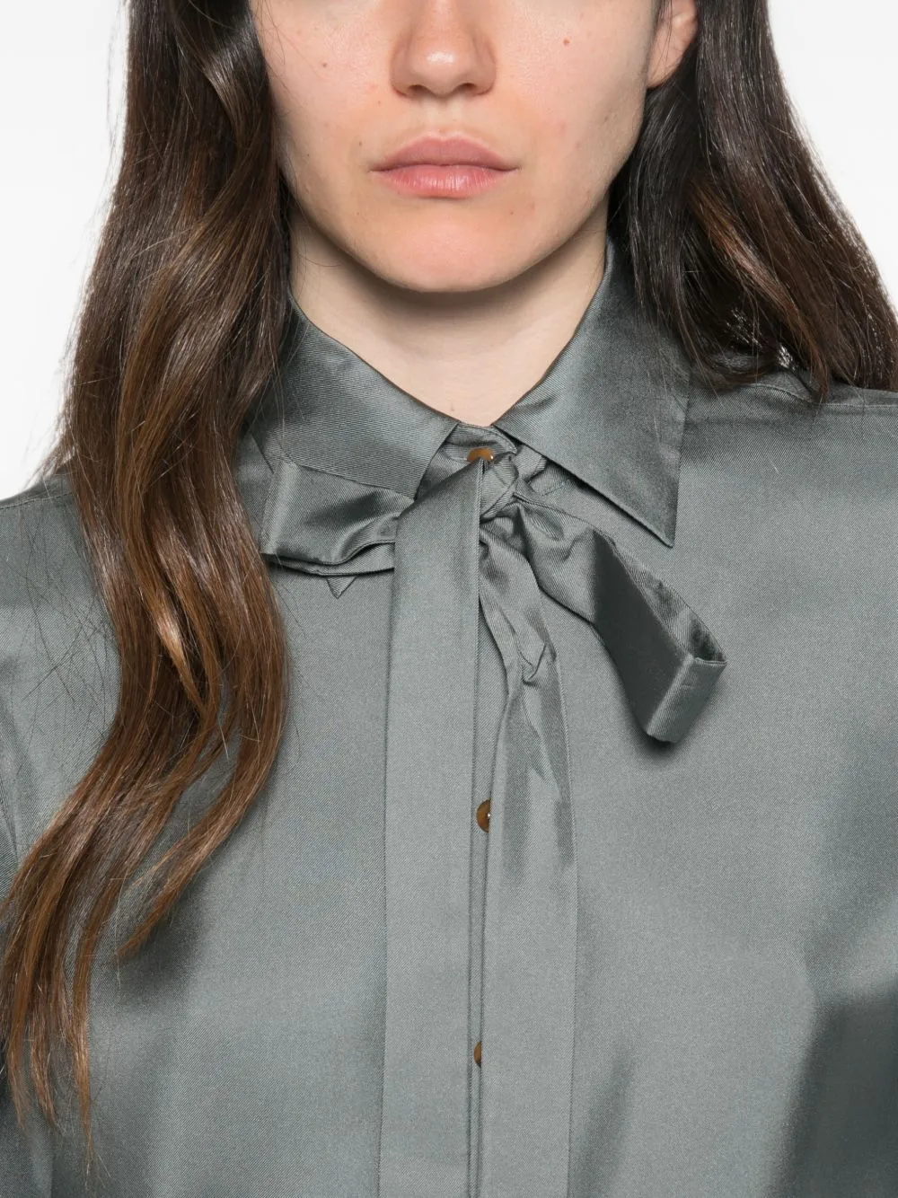 Silk Shirt sold by Wanan Luxury product image thumbnail 5