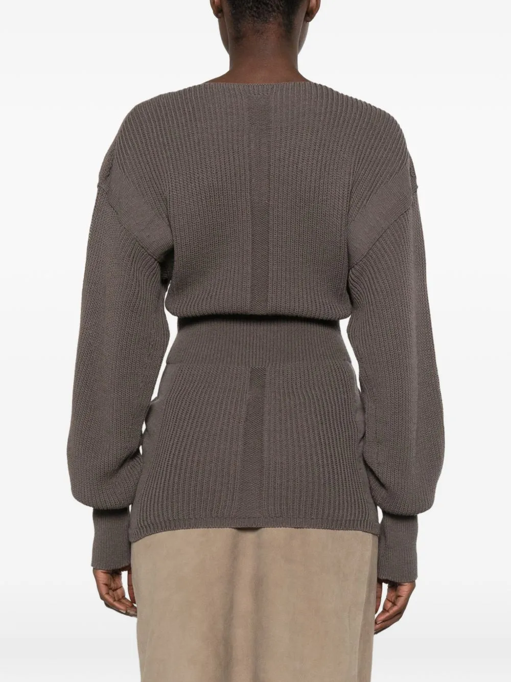 Wool V-Necked Sweater sold by Wanan Luxury product image thumbnail 5