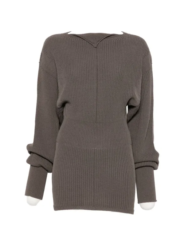 Wool V-Necked Sweater made by Rick Owens