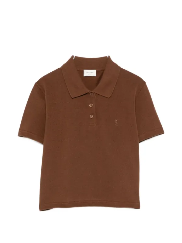 Cotton Polo Shirt made by Yves Saint Laurent