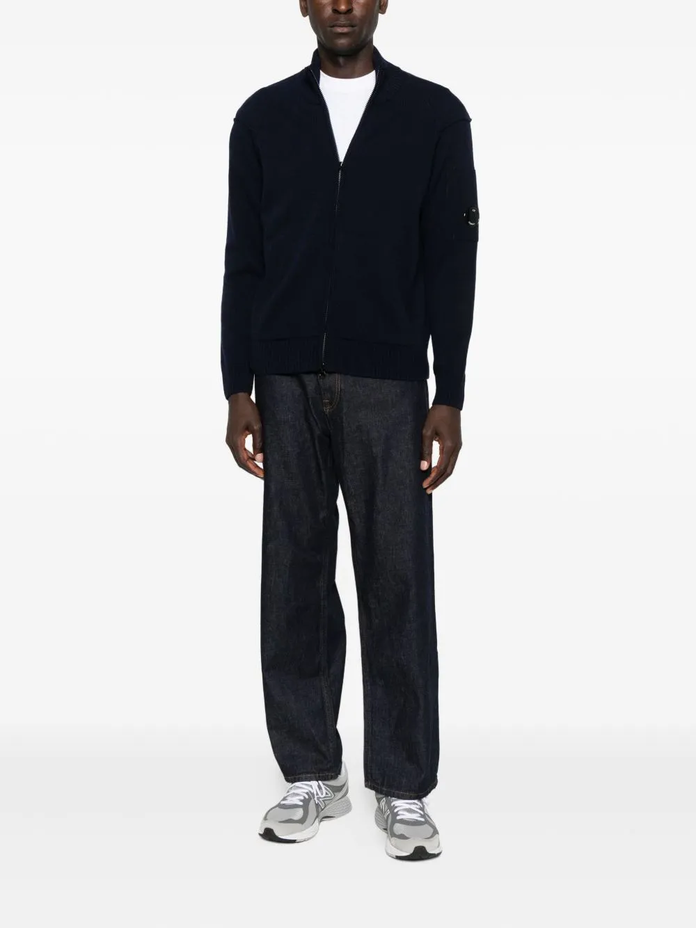 Wool Zipped Cardigan sold by Wanan Luxury product image thumbnail 3