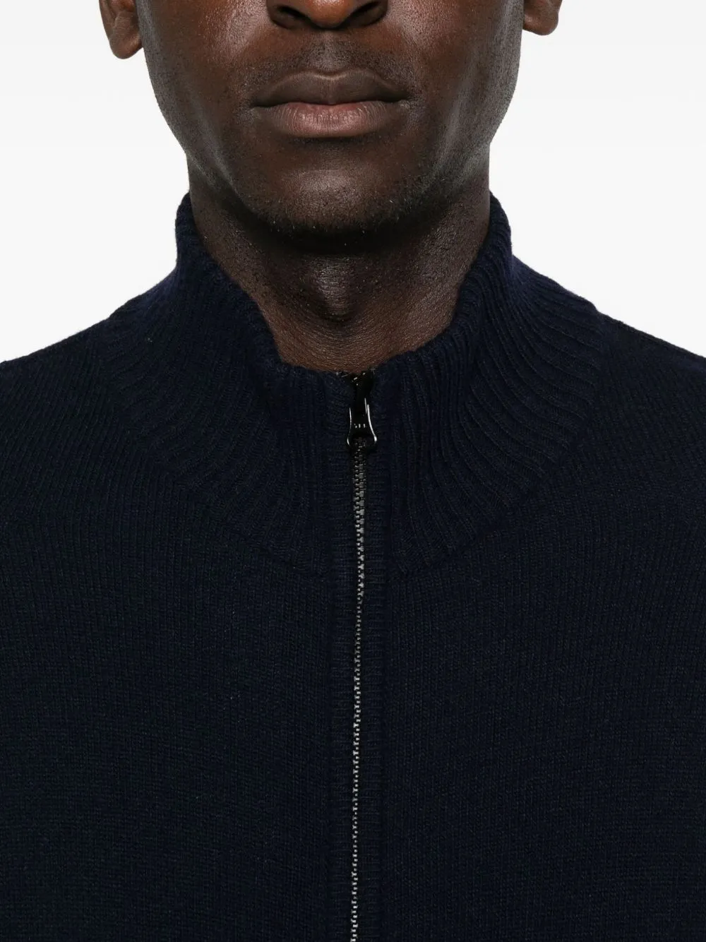 Wool Zipped Cardigan sold by Wanan Luxury product image thumbnail 4
