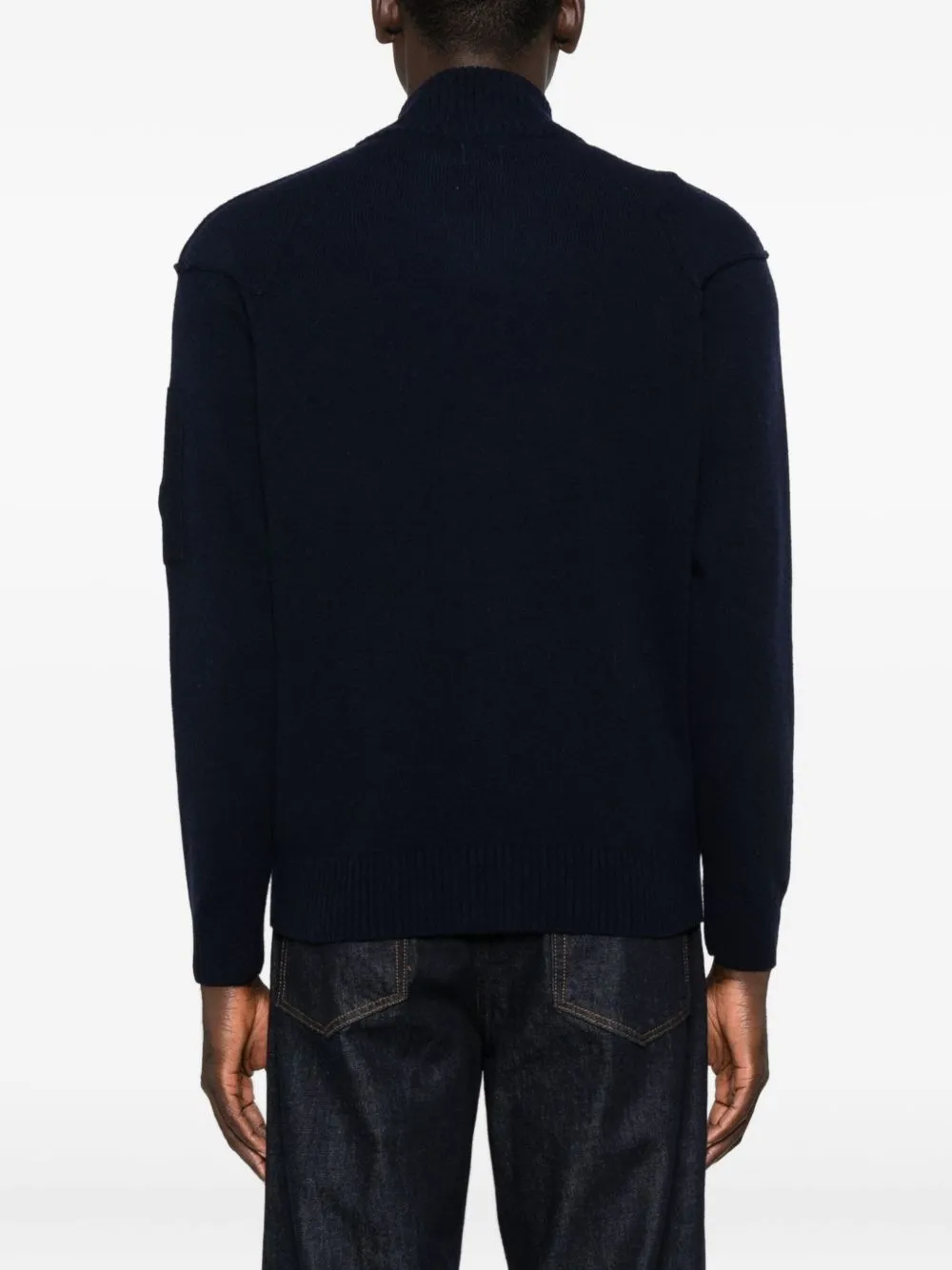 Wool Zipped Cardigan sold by Wanan Luxury product image thumbnail 5