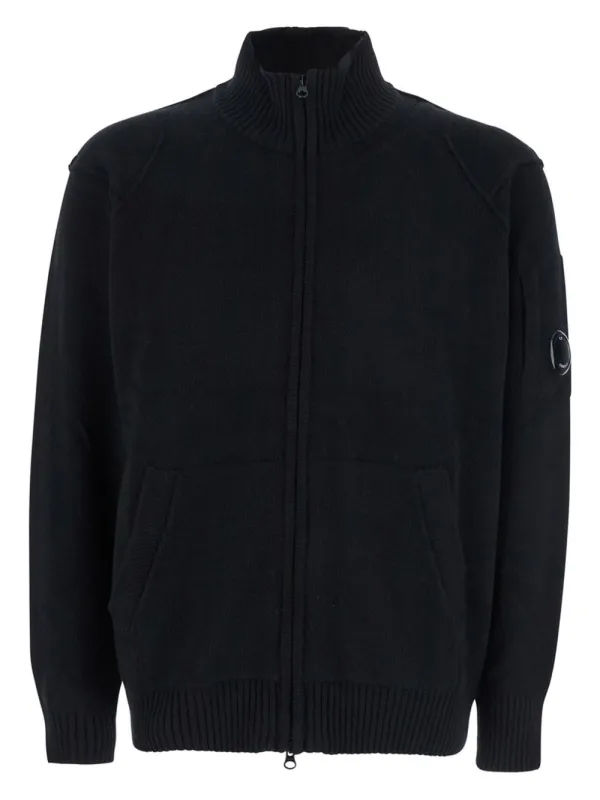 Wool Zipped Cardigan made by C.P. Company