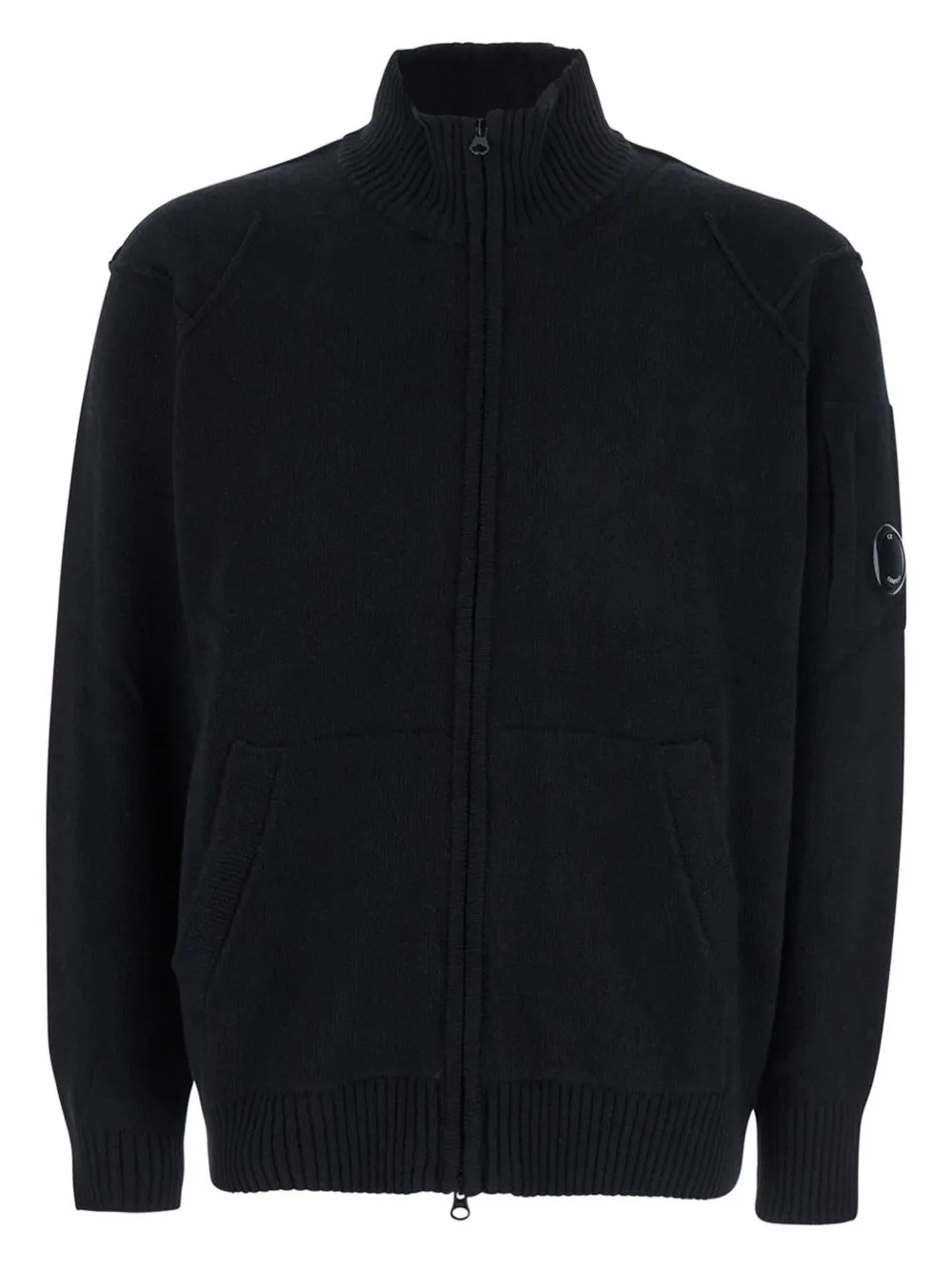 Wool Zipped Cardigan sold by Wanan Luxury