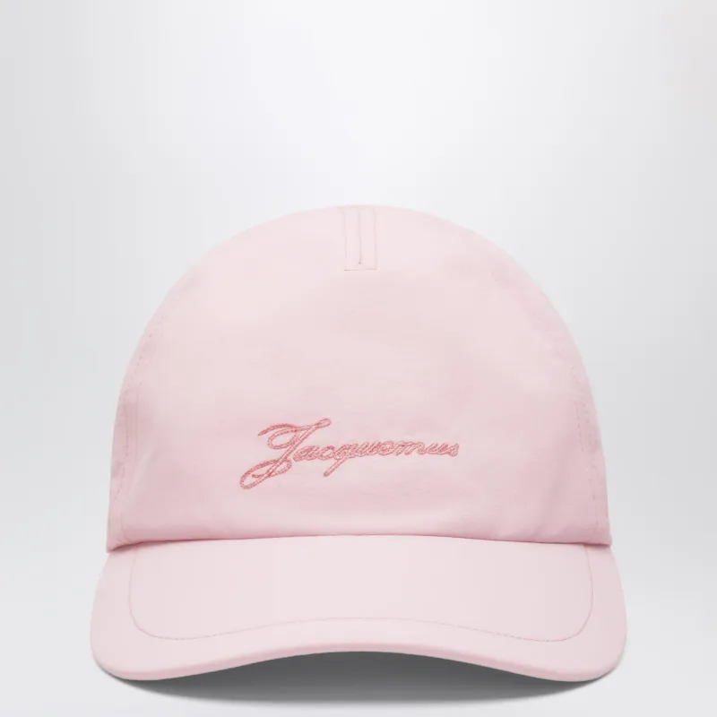 Pink Baluchon Baseball Cap made by Jacquemus