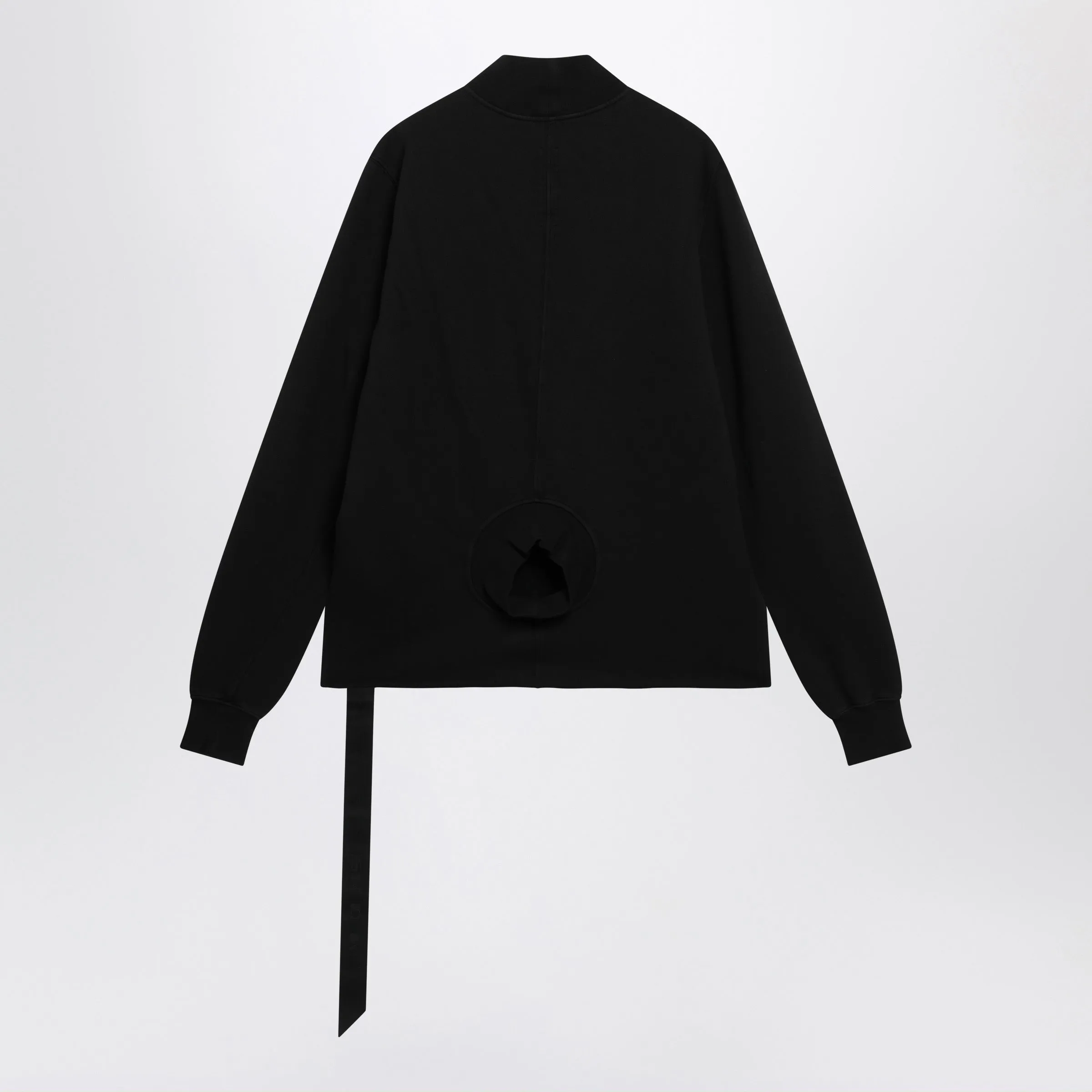 Black Sweatshirt In Cotton sold by Wanan Luxury product image thumbnail 2