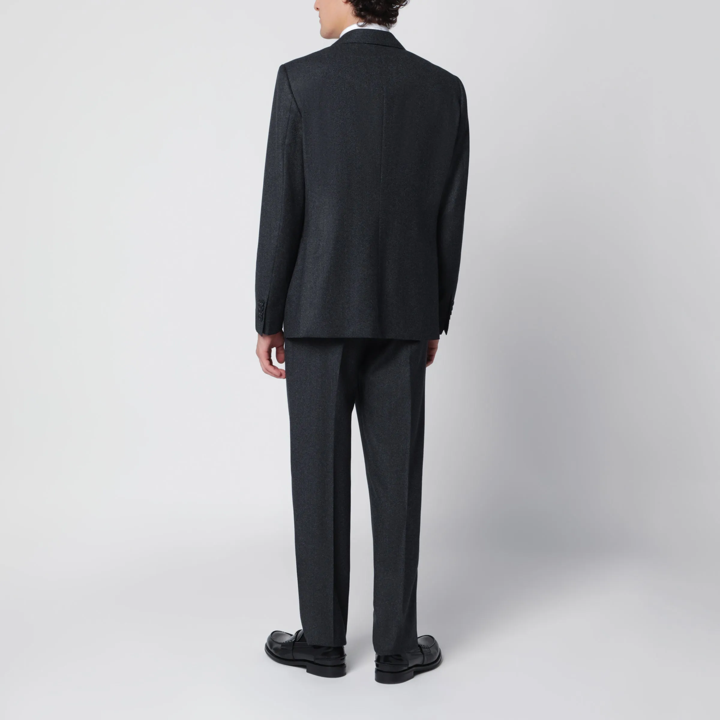 Black Wool Trousers sold by Wanan Luxury product image thumbnail 3