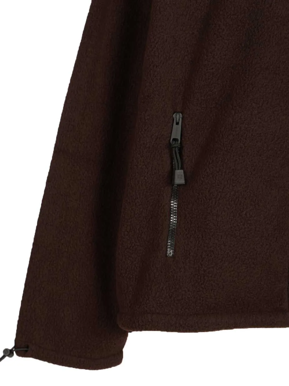 Zip Up Pile Sweatshirts Brown sold by Wanan Luxury product image thumbnail 5