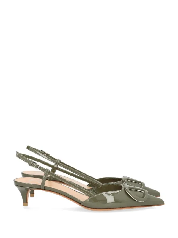 Vlogo Pumps Green made by Valentino Garavani