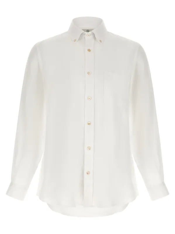 Linen Shirt White made by Wanan Luxury