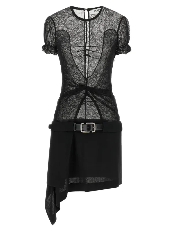 Lace Dress Black made by The Attico