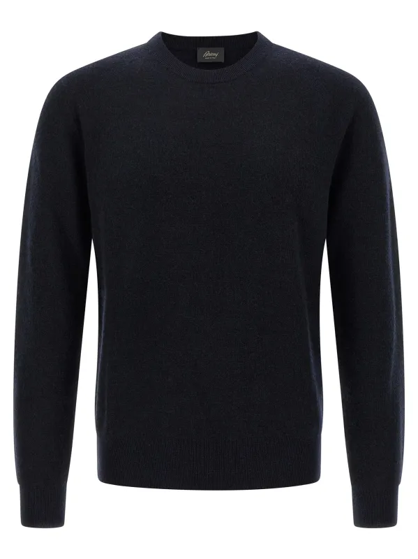 Cashmere Sweater Sweaters And Cardigans Blue made by Brioni