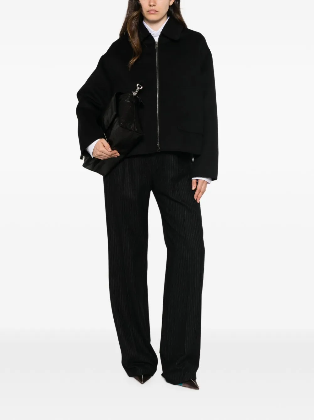 Ff Wool Blouson Jacket sold by Wanan Luxury product image thumbnail 4