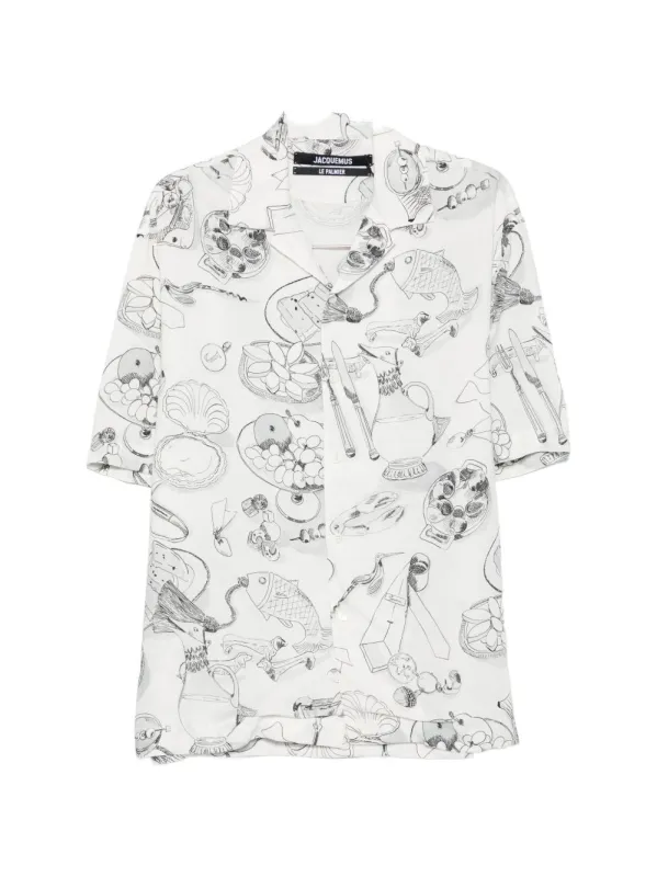 Printed Cotton Shirt made by Jacquemus
