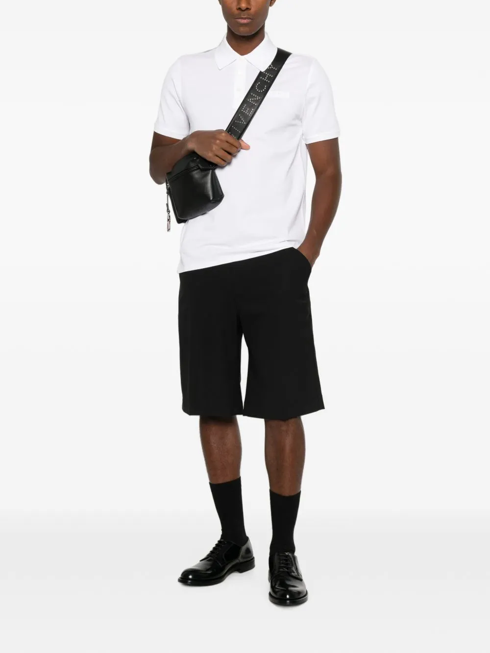 Logo Cotton Polo Shirt sold by Wanan Luxury