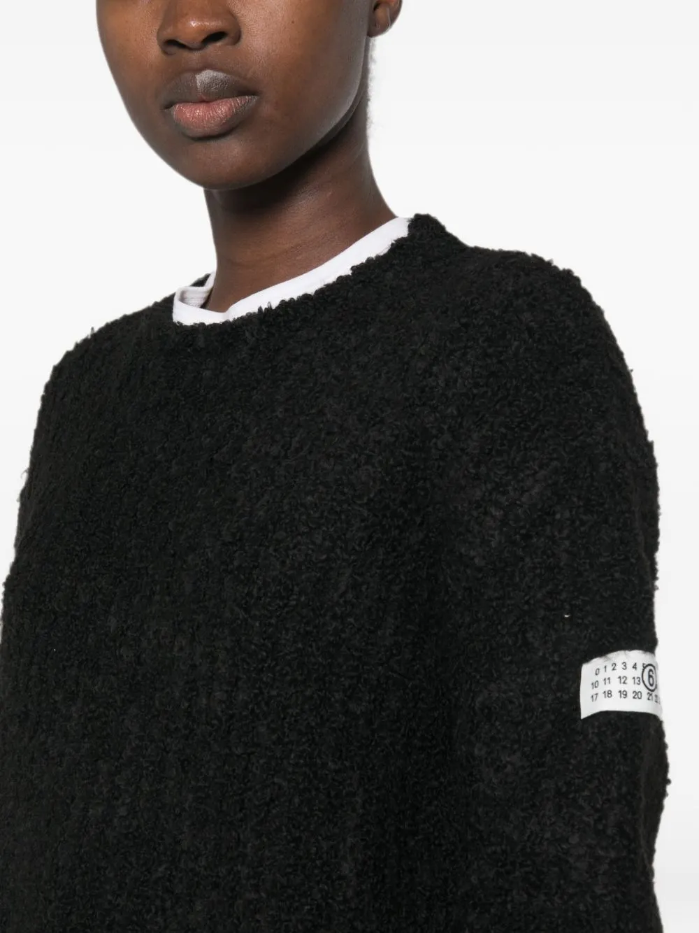 Logo Crewneck Jumper sold by Wanan Luxury product image thumbnail 3