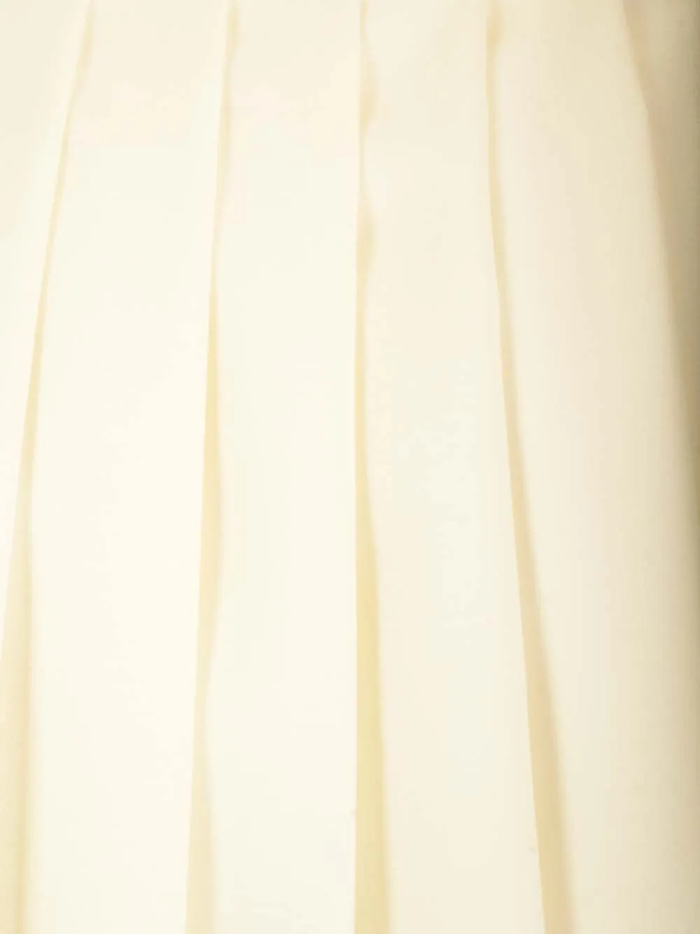 Pleated Mohair Canvas Skirt Beige sold by Wanan Luxury product image thumbnail 5