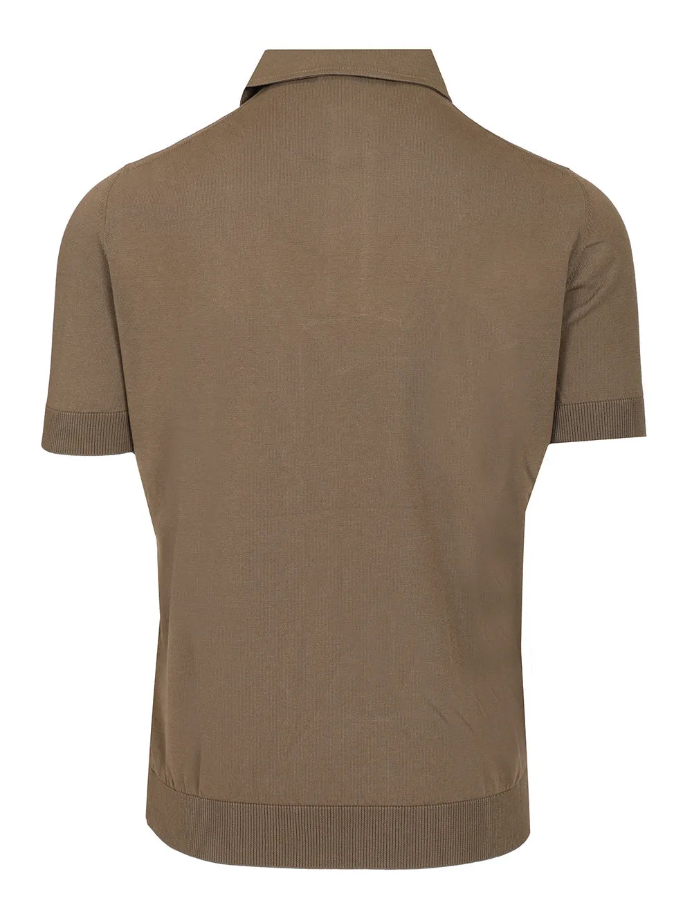 Cotton Polo Knitwear Brown sold by Wanan Luxury product image thumbnail 2