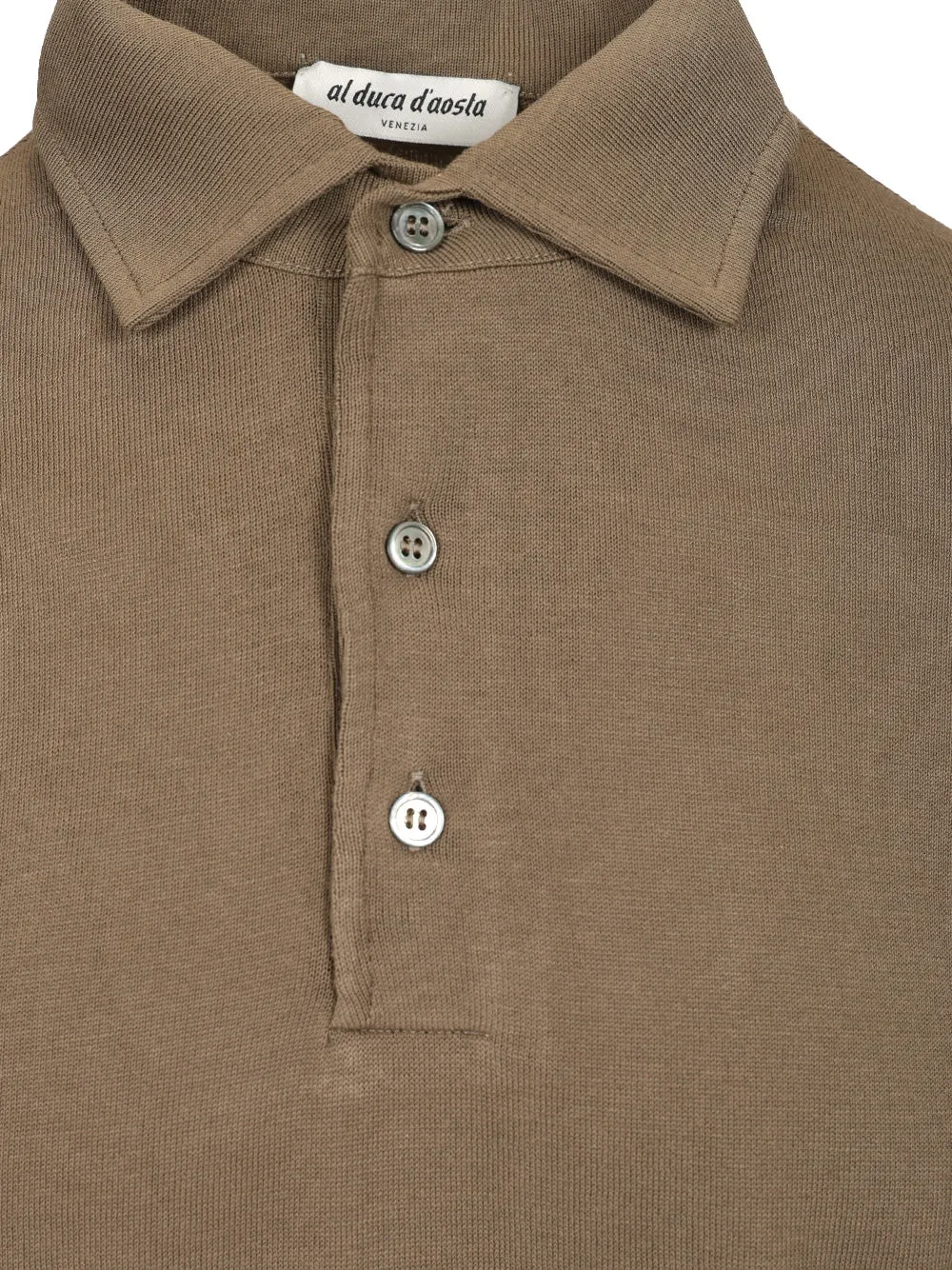 Cotton Polo Knitwear Brown sold by Wanan Luxury product image thumbnail 3