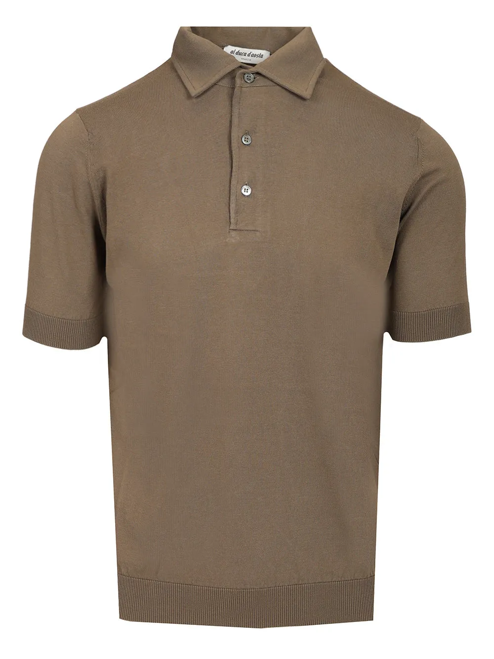 Cotton Polo Knitwear Brown sold by Wanan Luxury