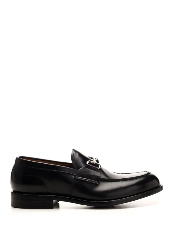 Black Horsebit Loafer Black made by Wanan Luxury