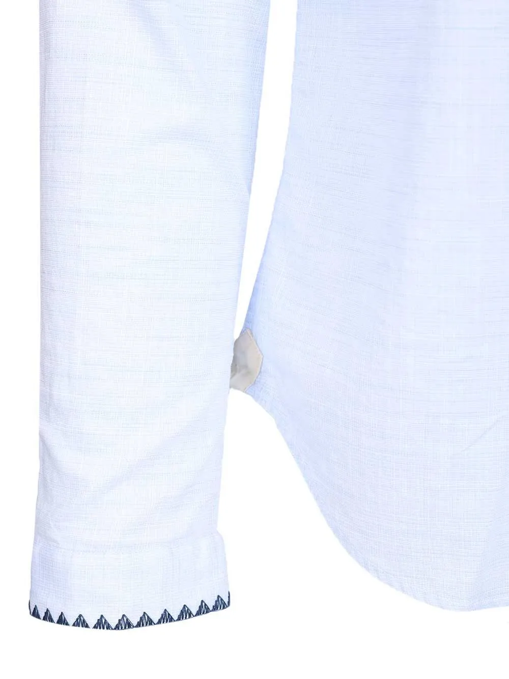 Camicia Ricamo 100 Cotone Shirts Light Blue sold by Wanan Luxury product image thumbnail 4