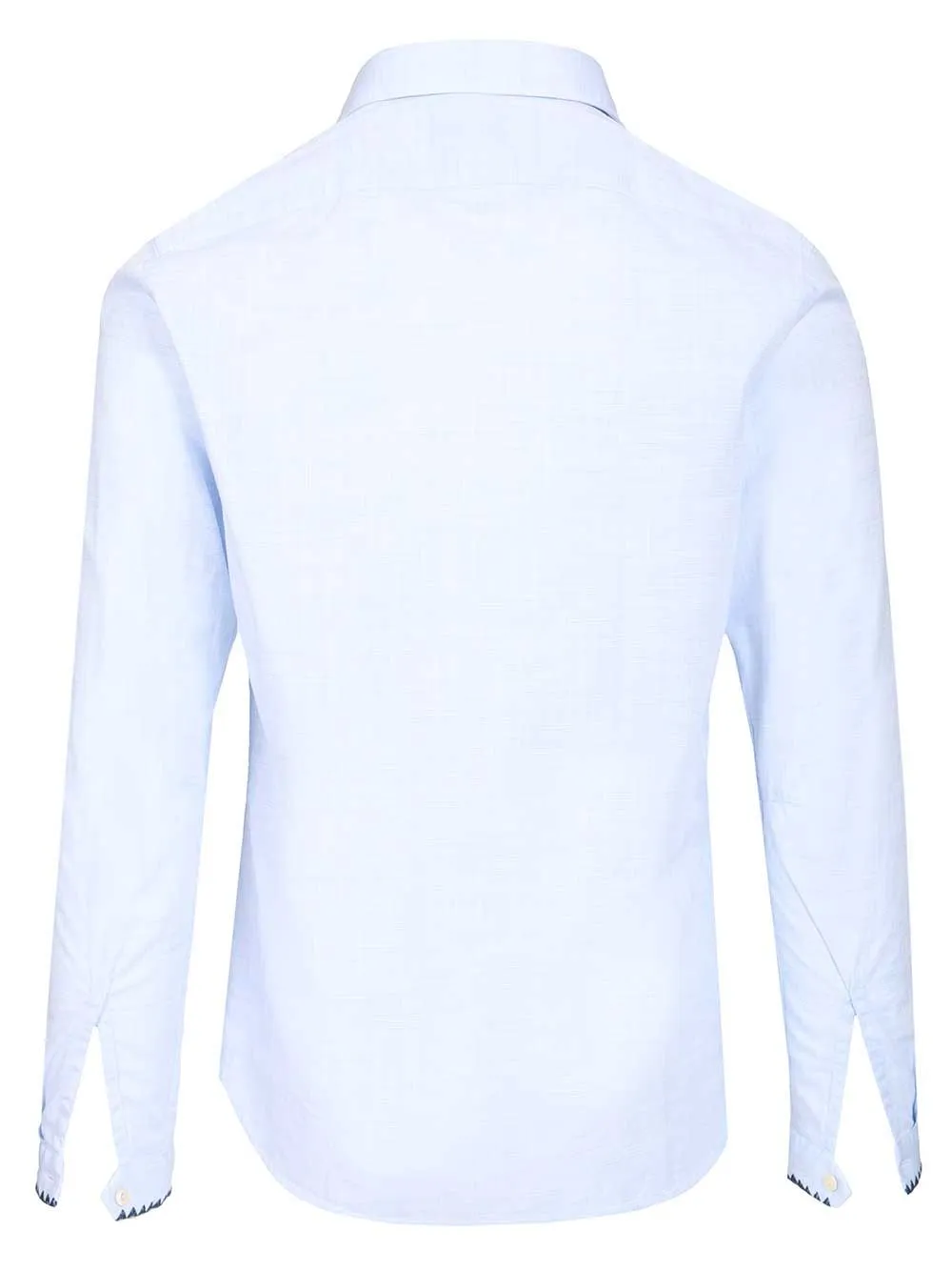 Camicia Ricamo 100 Cotone Shirts Light Blue sold by Wanan Luxury product image thumbnail 2