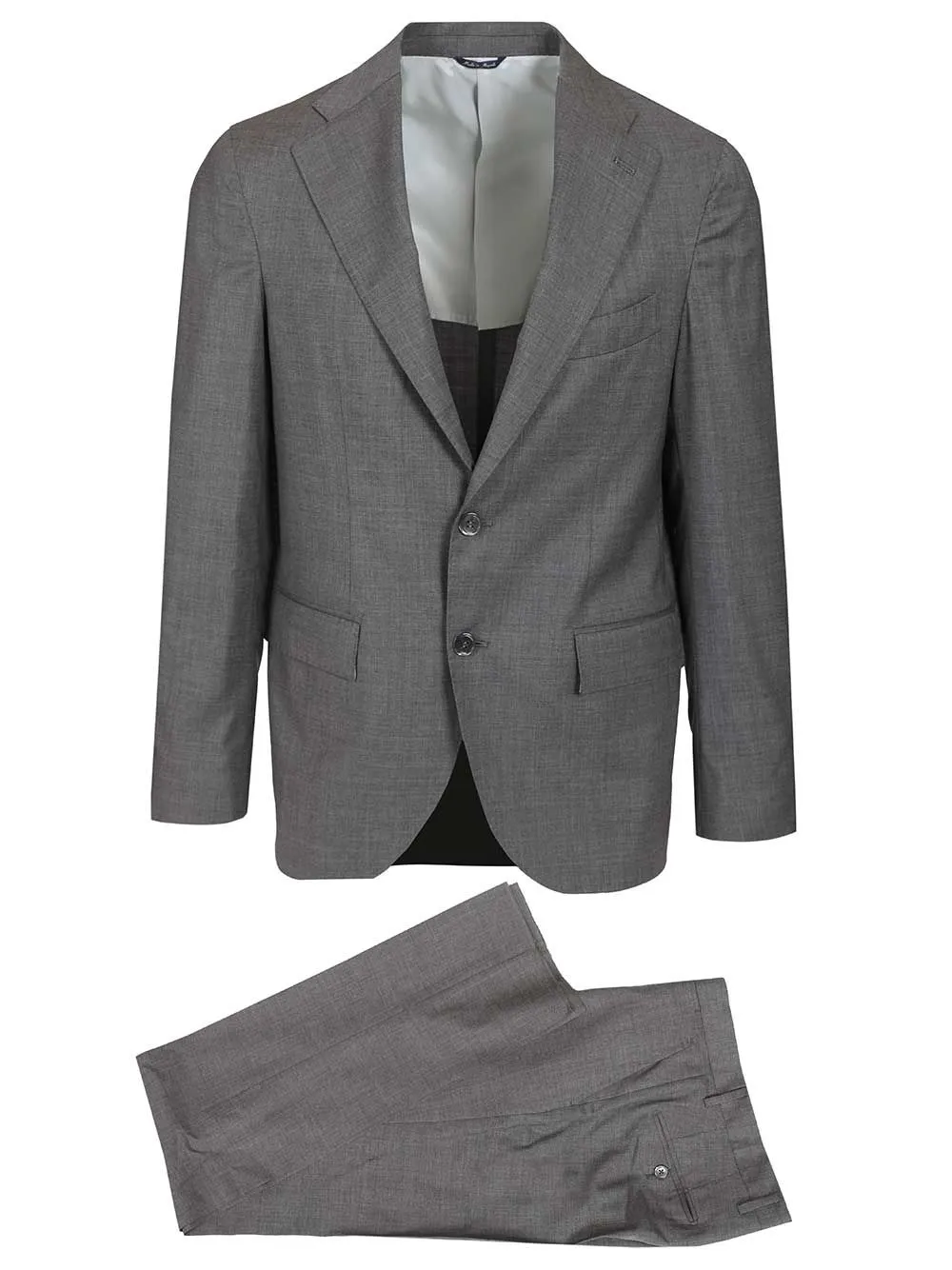Wool Canvas Dress Grey sold by Wanan Luxury