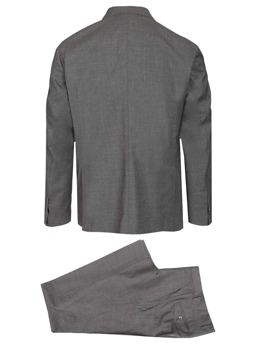 Wool Canvas Dress Grey sold by Wanan Luxury product image thumbnail 2