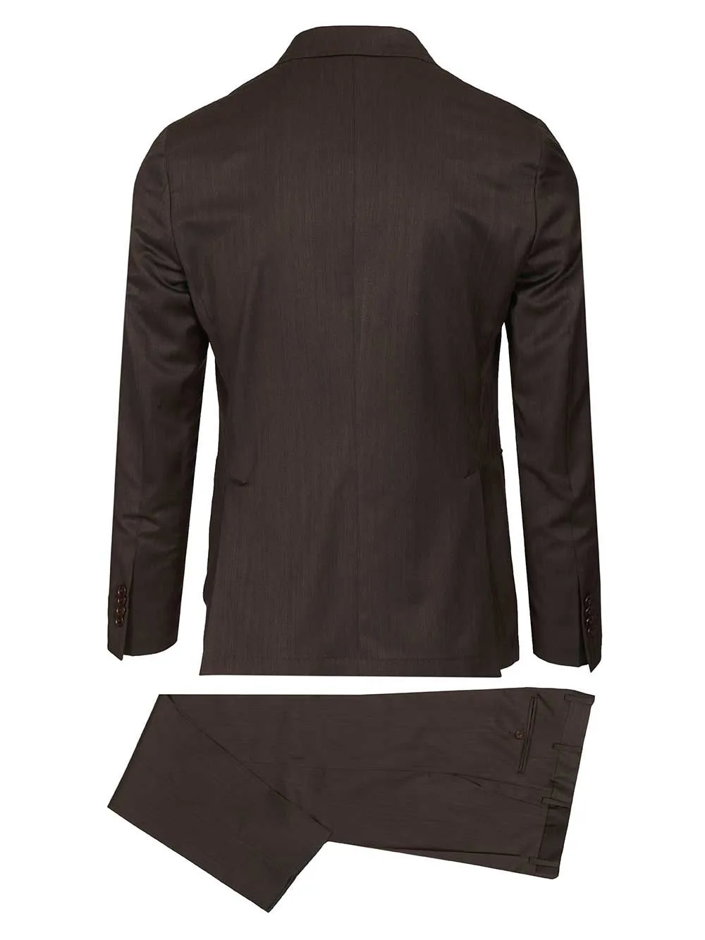 Double-Breasted Herringbone Suit Dresses Brown sold by Wanan Luxury product image thumbnail 2