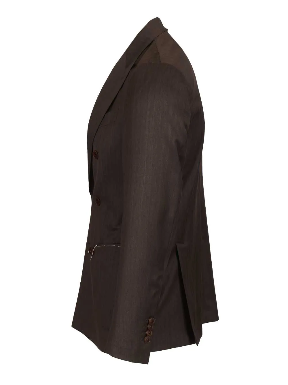 Double-Breasted Herringbone Suit Dresses Brown sold by Wanan Luxury product image thumbnail 3