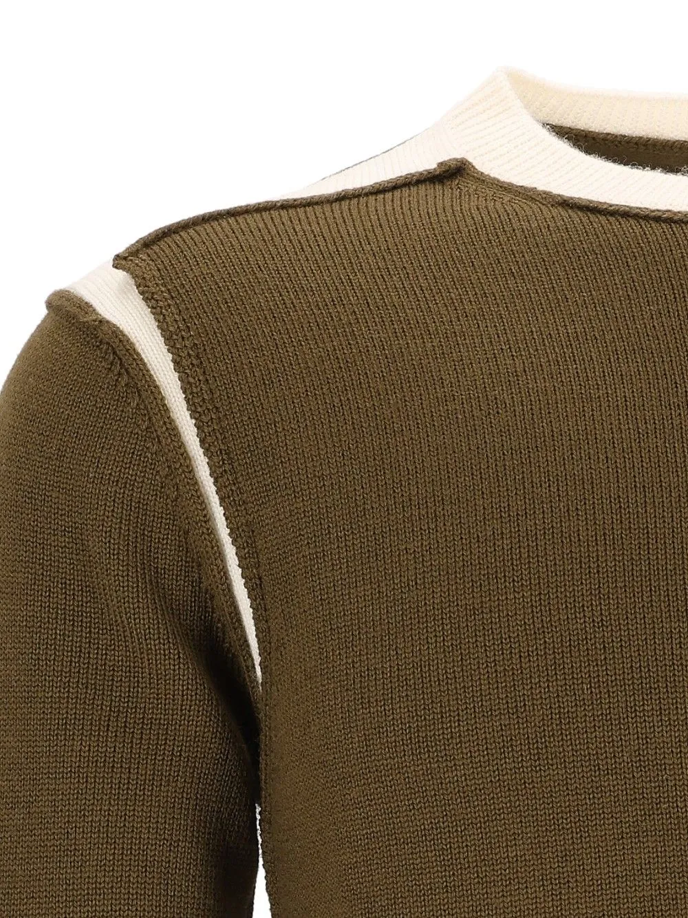 Crew Neck Sweater Knitwear Green sold by Wanan Luxury product image thumbnail 4