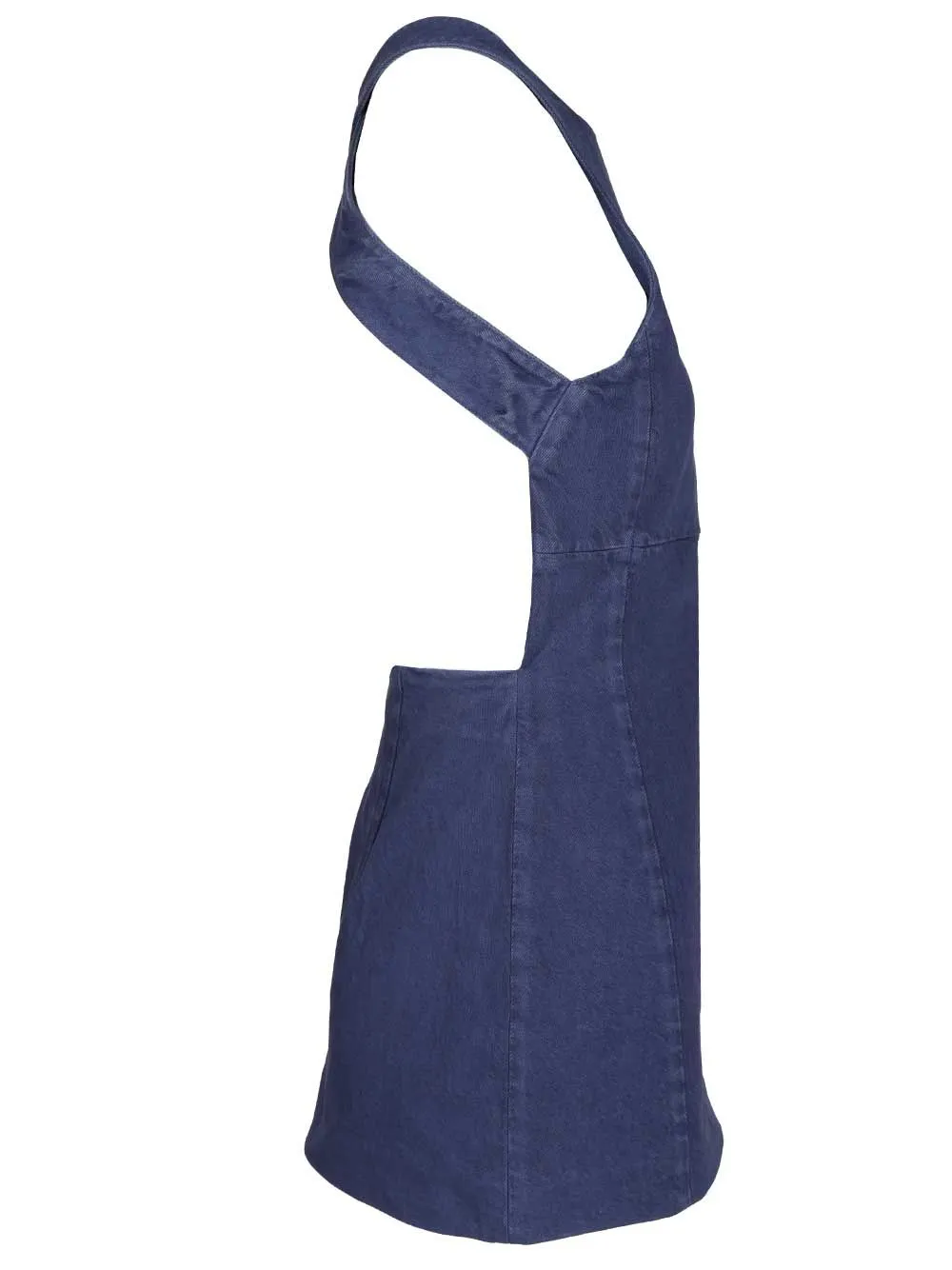 Gabardine Mini Dress Blue sold by Wanan Luxury product image thumbnail 3